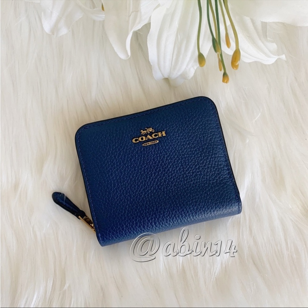 NWT Coach Leather Small Bifold Wallet - Picture 3 of 7